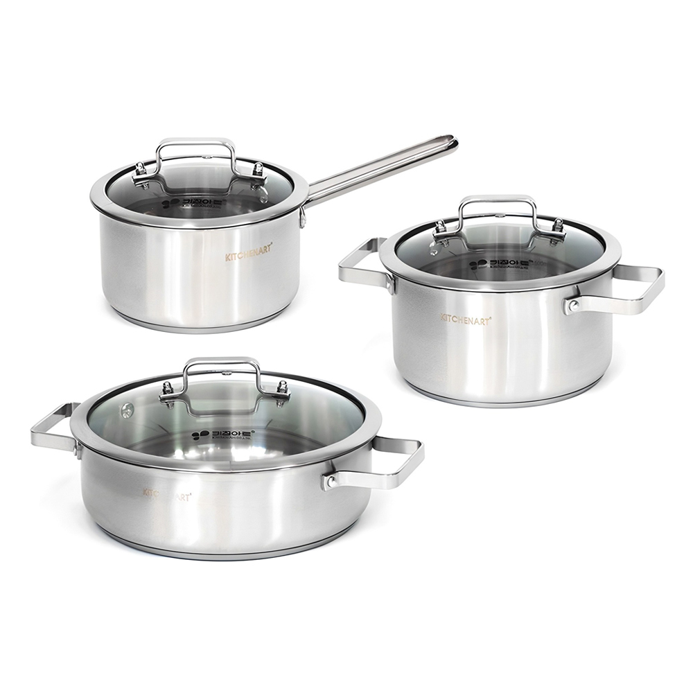 키친아트 인덕션 올가 냄비세트 3개 161,700원