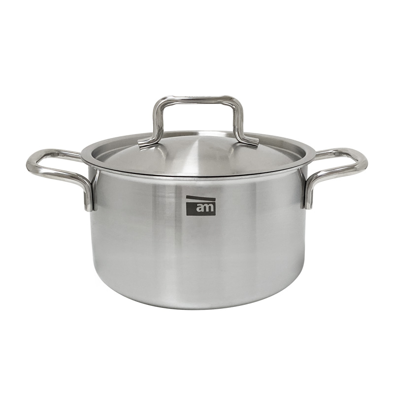[백화점 정식 입점 브랜드] 이태리am 인덕션 통5중 316L스텐 양수 냄비 단품 69,800원