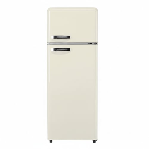 쿠잉전자 클래식 레트로 208L 2도어 냉장고 방문설치 786,500원