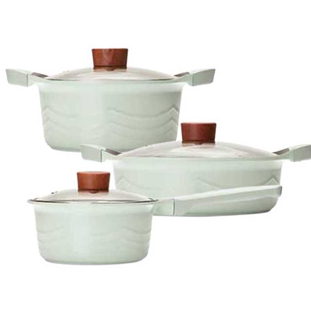 키친아트 홈앤IH인덕션 세라믹코팅 냄비 3종18P+20+24전골 88,000원