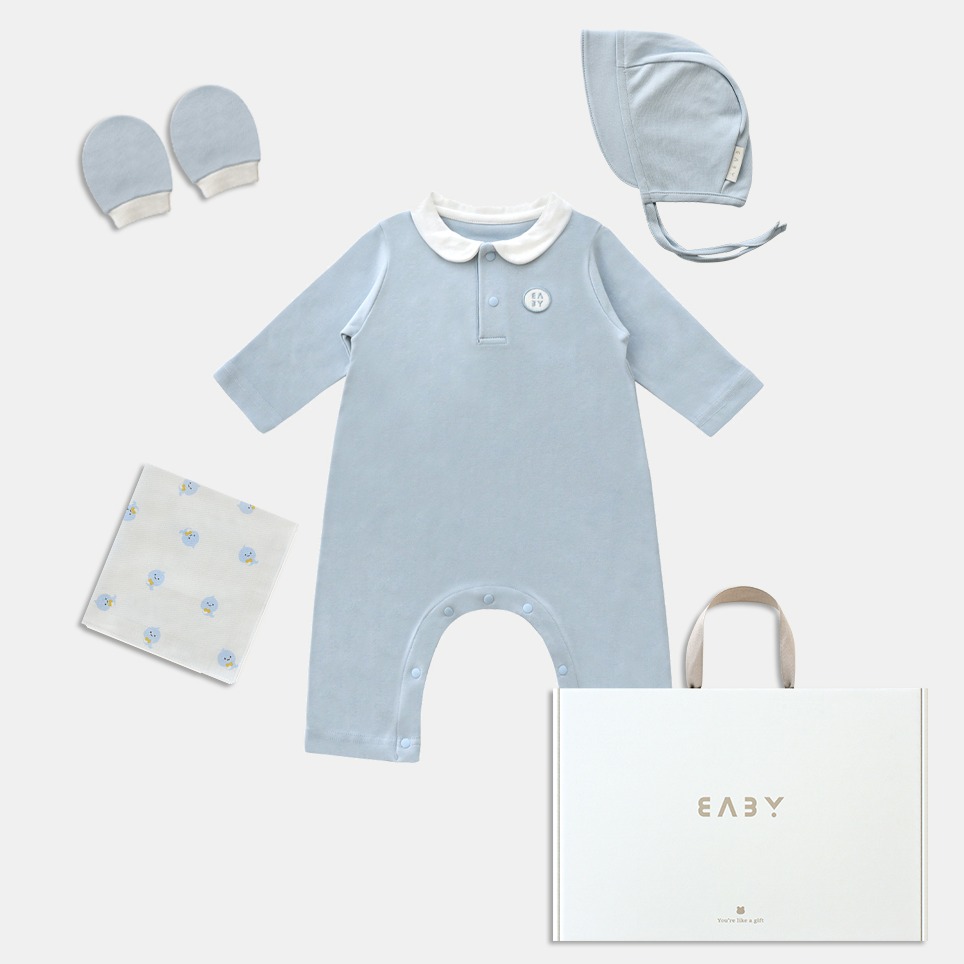 베이비앤아이 바이오롱슈트 4종 출산선물세트 39,800원