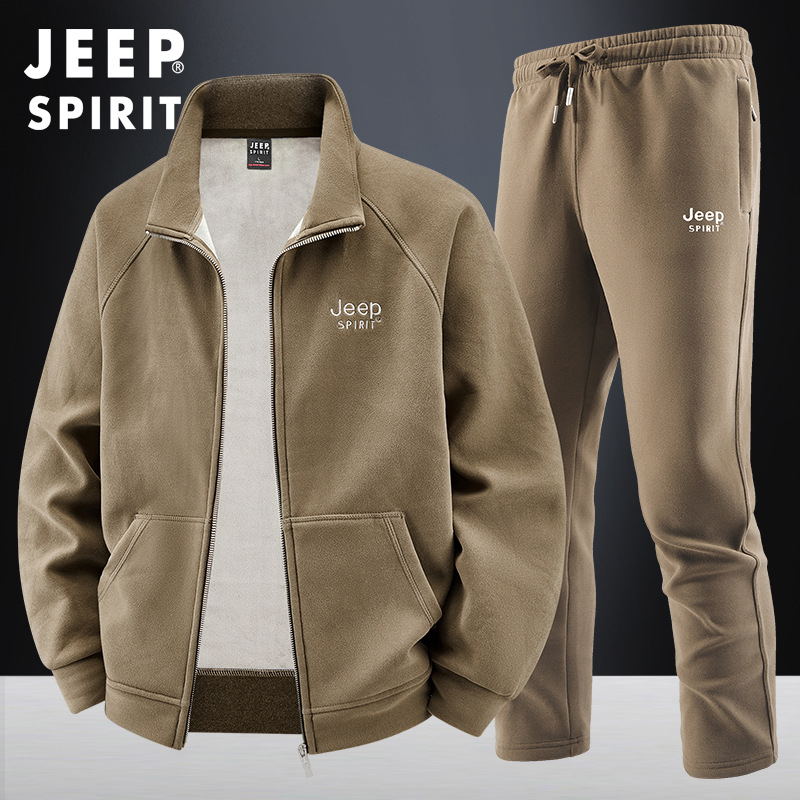 JEEPSPIRIT 지프스피릿 남성 가을겨울 기모안감 상하의세트 Y-JP250826+사은품 67,000원