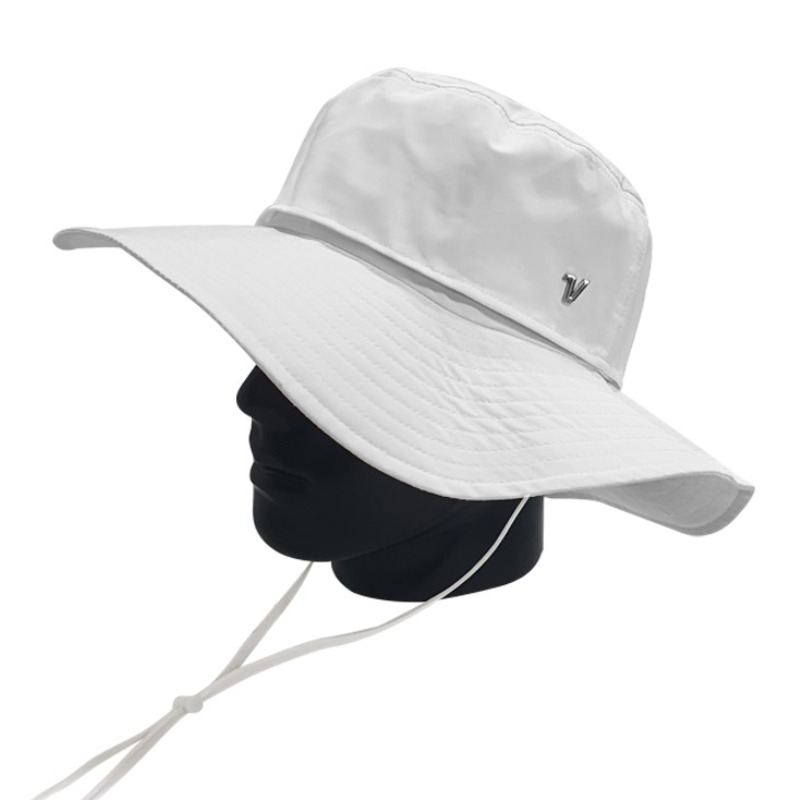 볼빅 골프 벙거지모자 프리미엄 사파리 골프모자 남녀공용 햇빛가리개 썬캡, 1개, 화이트 35,200원