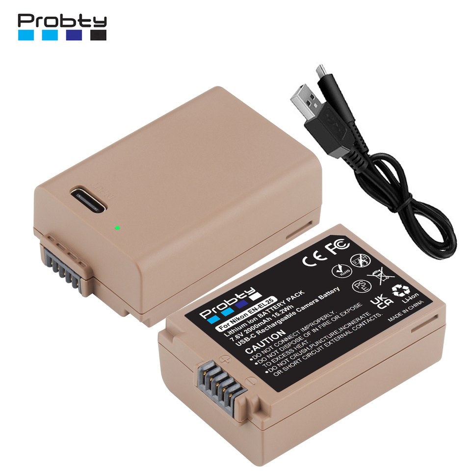 호환 니콘 Z30 Z50 ZFC 카메라용 충전 입력 EN-EL25 배터리 4241 MH-32 충전기 EN EL25 58,300원