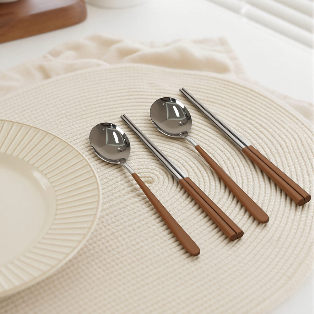 FASEN 304스텐 수저세트 한식 2인/4인 수저세트 7,900원