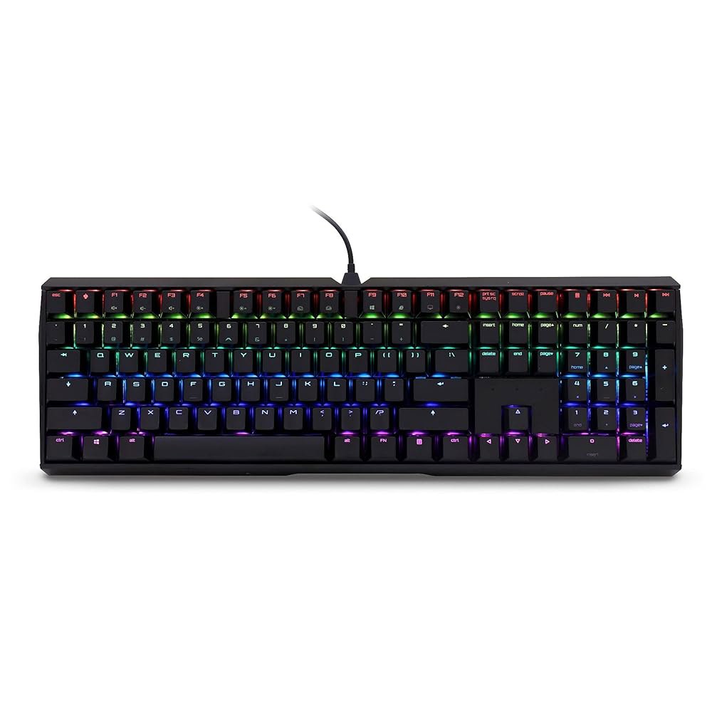체리 MX 보드 3 0 S 유선 게이머 기계식 키보드 알루미늄 하우징 - 게임 및 오피스용 레드 스위치 약간 클릭 가능 사용자 지정 가능한 RGB 백라이트 풀 사이즈 블랙 123,900원