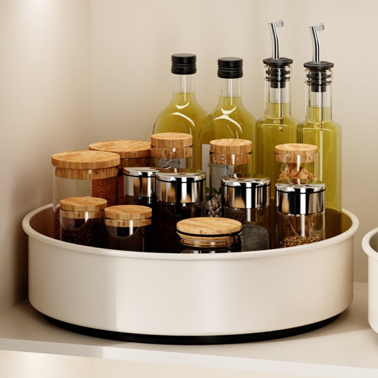 라워스 잘돌리는 다용도 회전 트레이, 화이트 13,000원