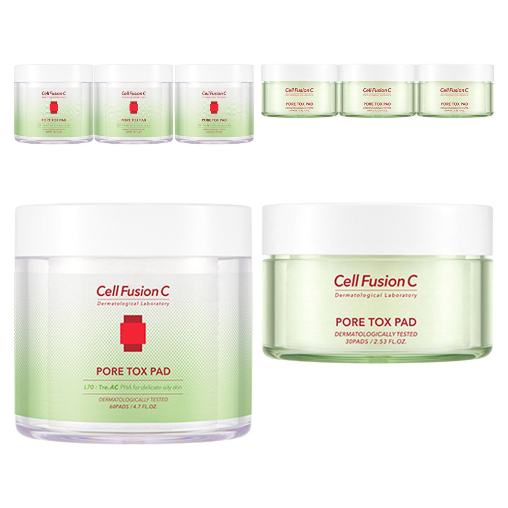 셀퓨전씨 트리악 모공 톡스 패드 60p + 30p 기획 세트 67,450원