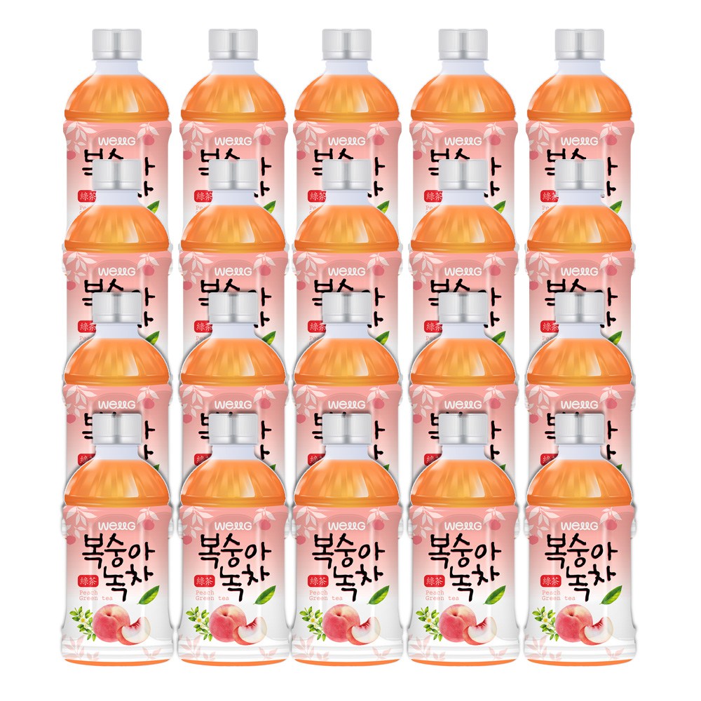 웰그린 스위츠 복숭아녹차 14,500원