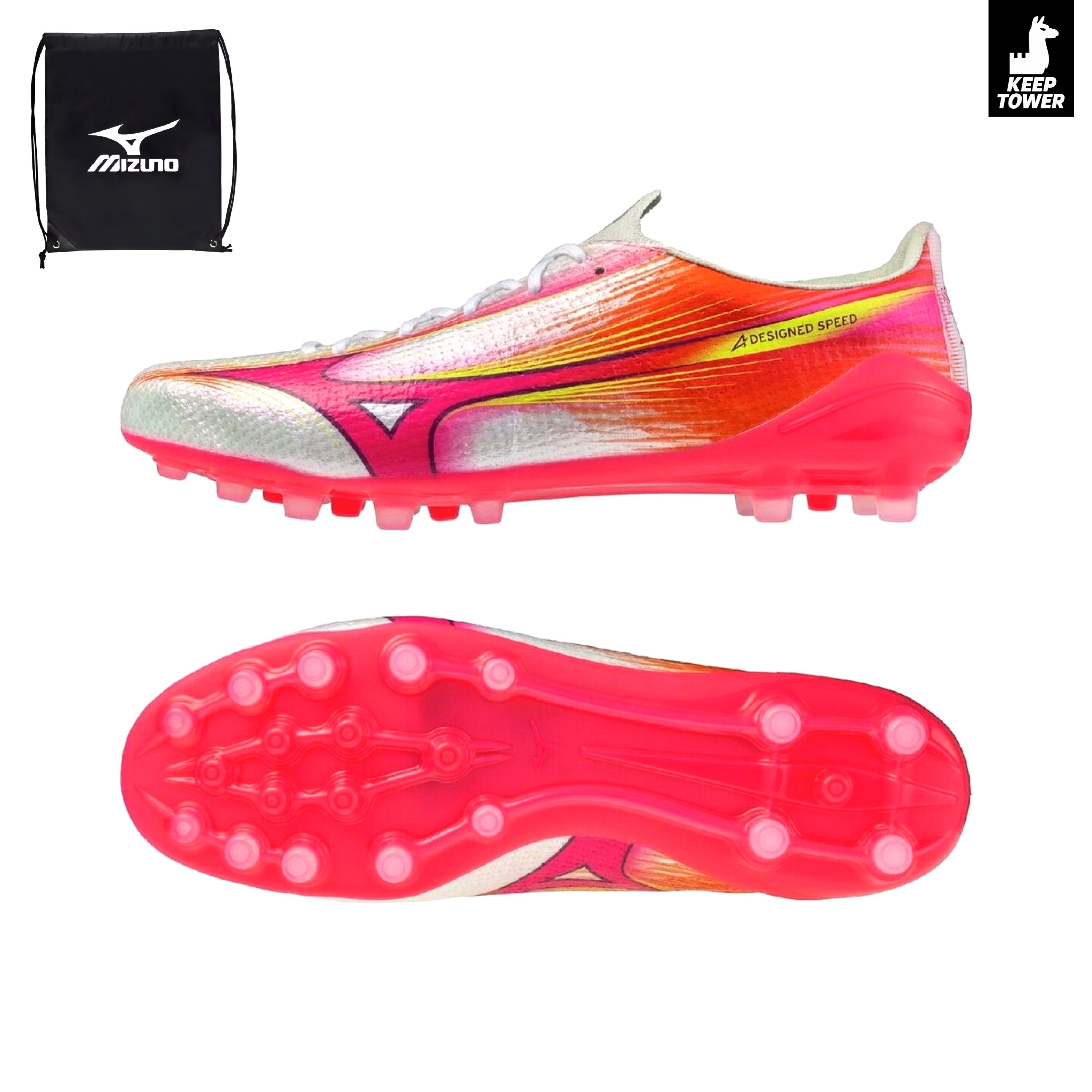 미즈노 알파3 엘리트 AG 인조잔디 축구화 ENERZY XP BLAZING FLAIR 239,000원