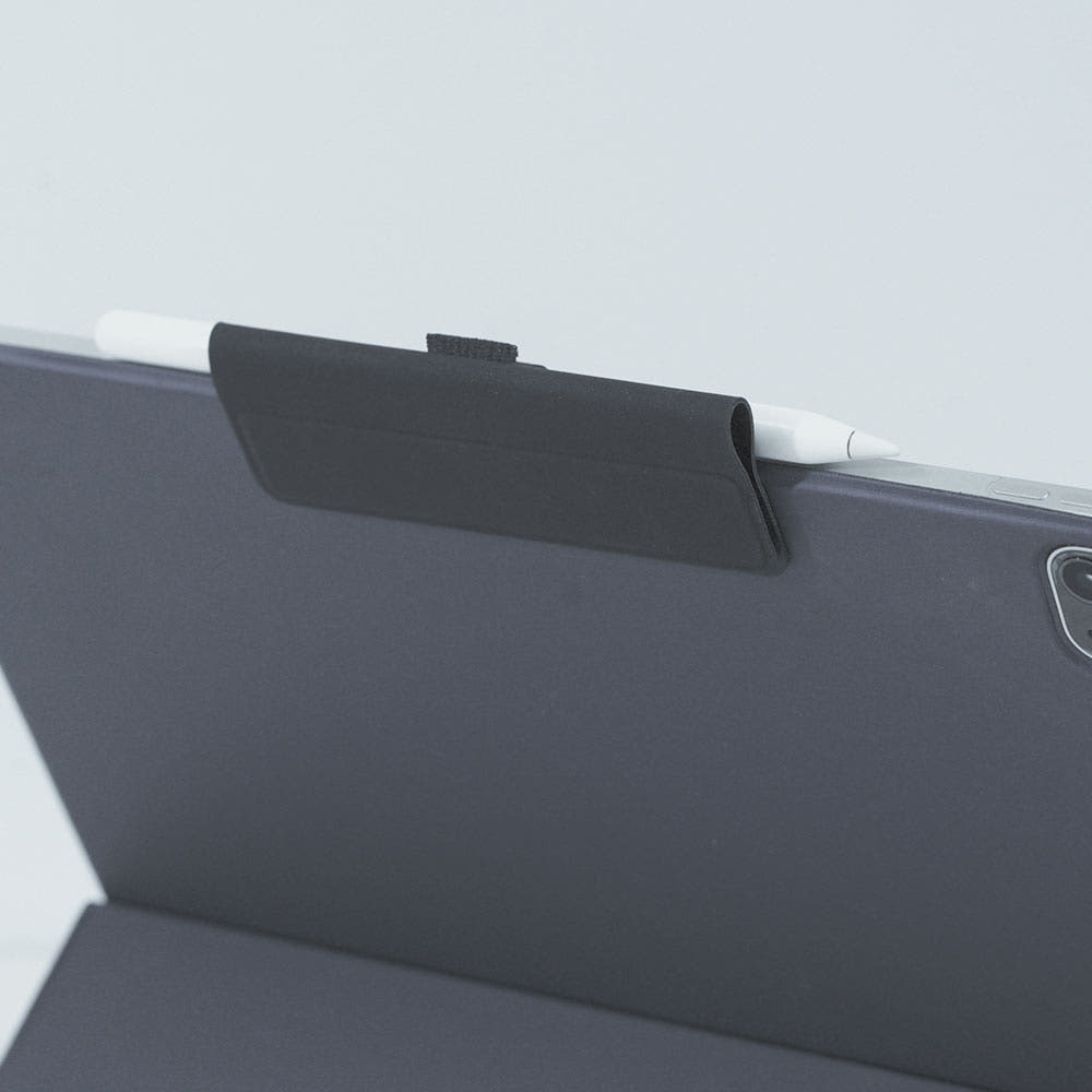 애플펜슬케이스 1세대 2세대 태초이 충전지원 마그네틱 홀더, 1개, 블랙, 현재가 12,900원