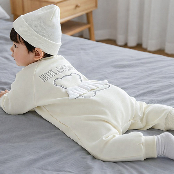 몽실이 천사곰 긴팔우주복 유아용 아기 외출복 돌선물 백일선물 23,900원