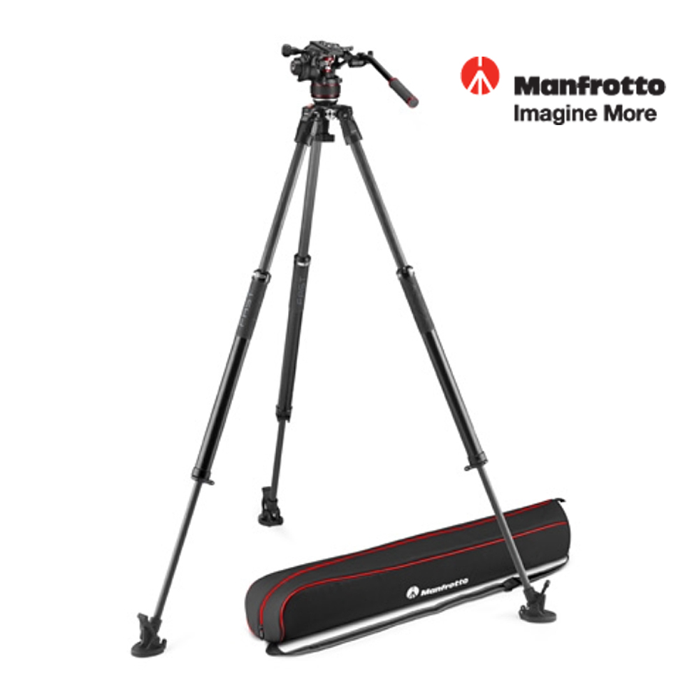 맨프로토 MVK608SNGFC 635패스트 싱글레그 삼각대+608헤드+스프레더+가방 카본 비디오 삼각대세트 2,160,000원