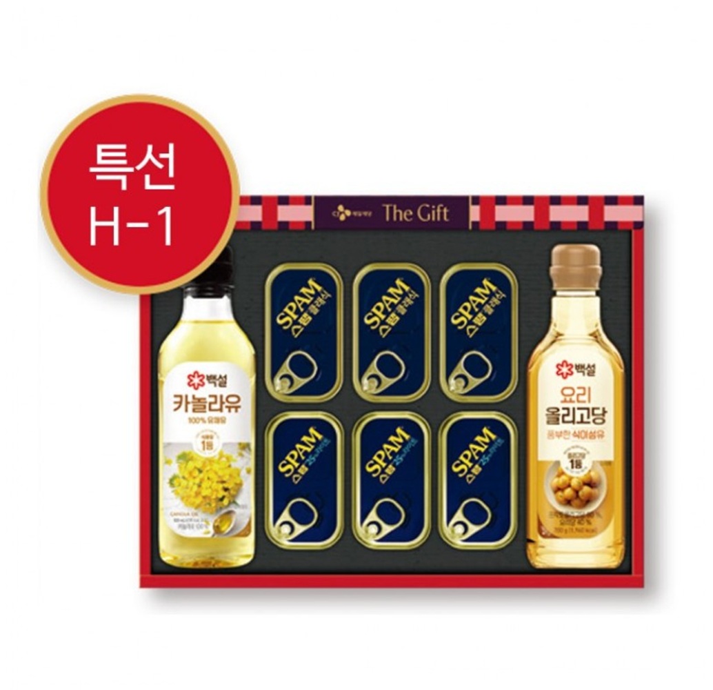 스팸 특별한선택 H-1호 선물세트 1박스 5세트입 설 선물 (Kingston Aenue), 5세트 152,710원