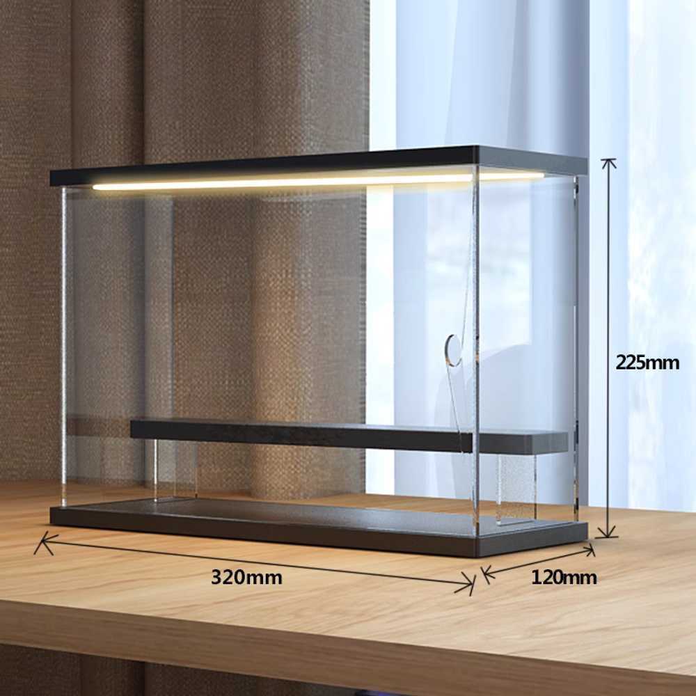 피규어 장식장 케이스 LED 진열장 보관함 아크릴 2층 30,400원