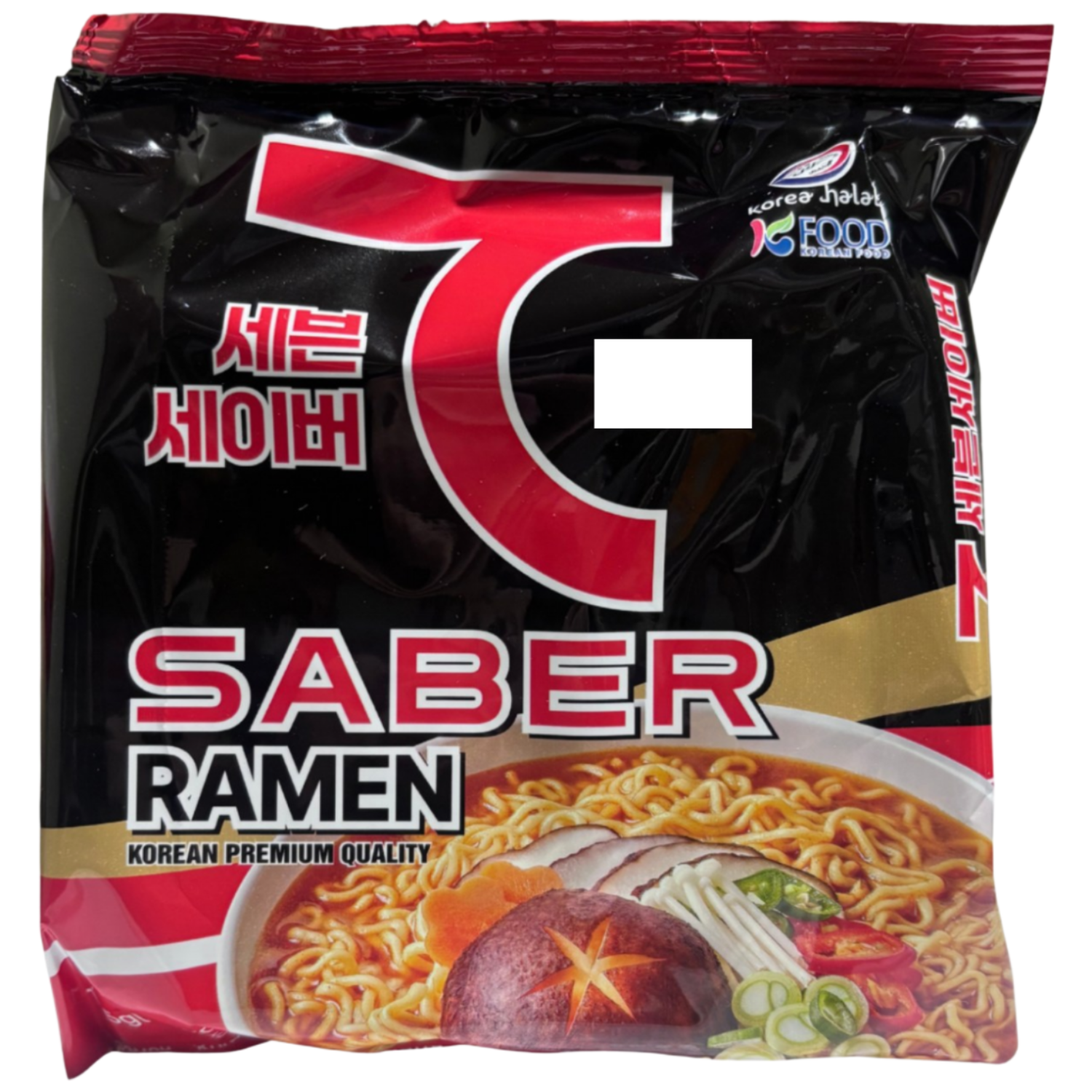 7세이버 라면 할랄 7SABER HALAL RAMEN, 1개 1,390원