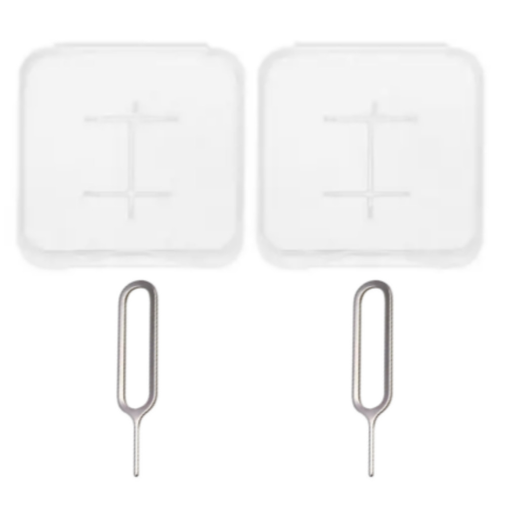 와이엔케이더밸류 유심칩 제거핀 보관 케이스, 1세트, 2개입 4,900원