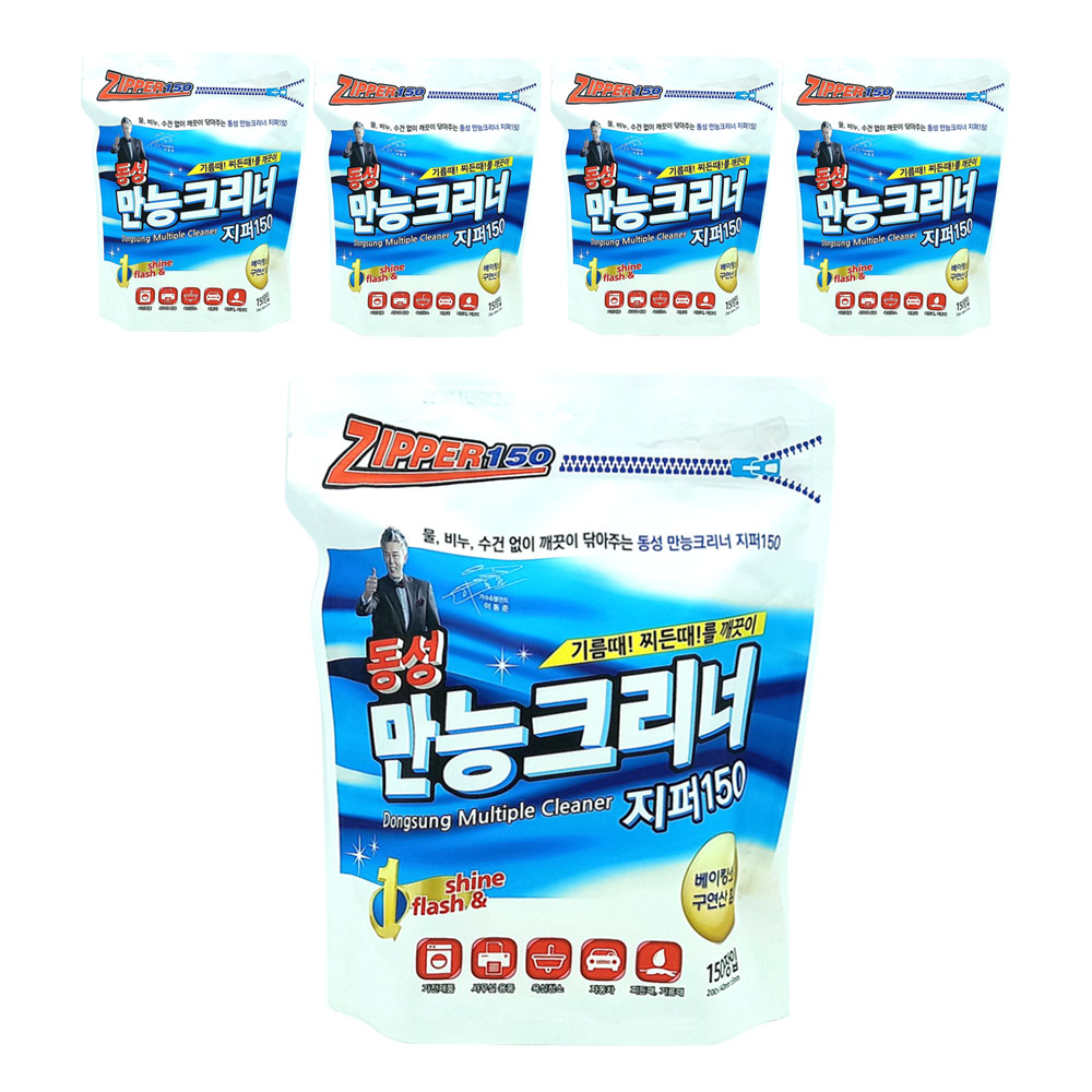 동성만능크리너 리필 150매 / 세정티슈, 5개 17,000원