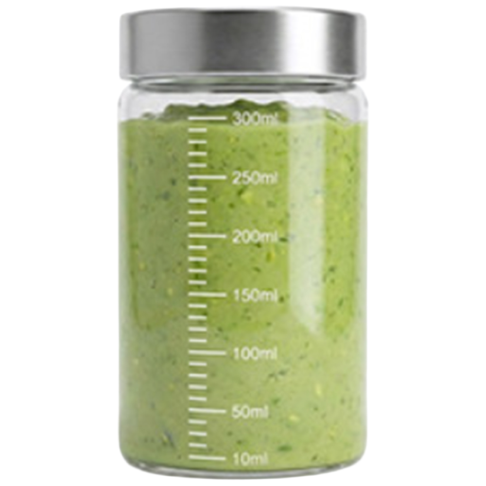 조은 내열 눈금유리병 유리밀폐용기 과일청 잼 소스 밀폐유리병, 2개, 300ml 8,300원