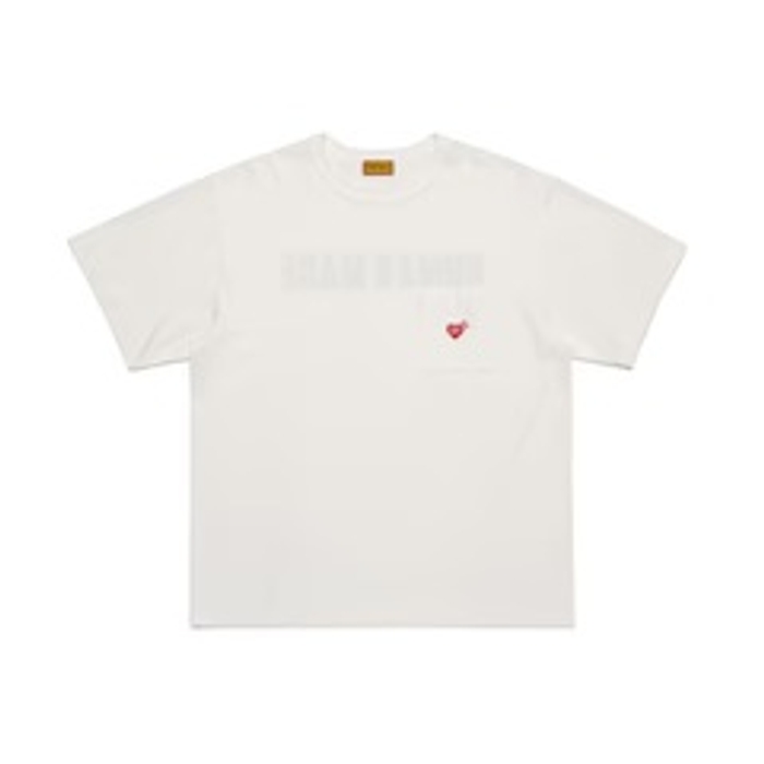 휴먼메이드 하트 포켓 반팔 티셔츠 HM30CS048 155,000원