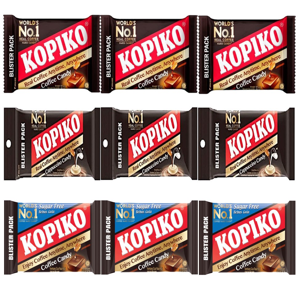 코피코 커피맛캔디 32g 3종, 32g, 9개 12,230원
