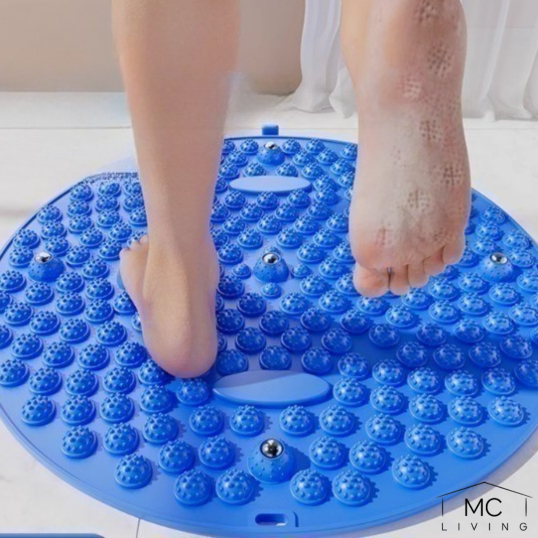 (특대형 업그레이드 버전)MC LIVING 55cm  발바닥 지압 매트 마사지  맨발 걷기 어싱패드 발바닥 지압점 발 자압점 발판(양말 증정) 16,800원