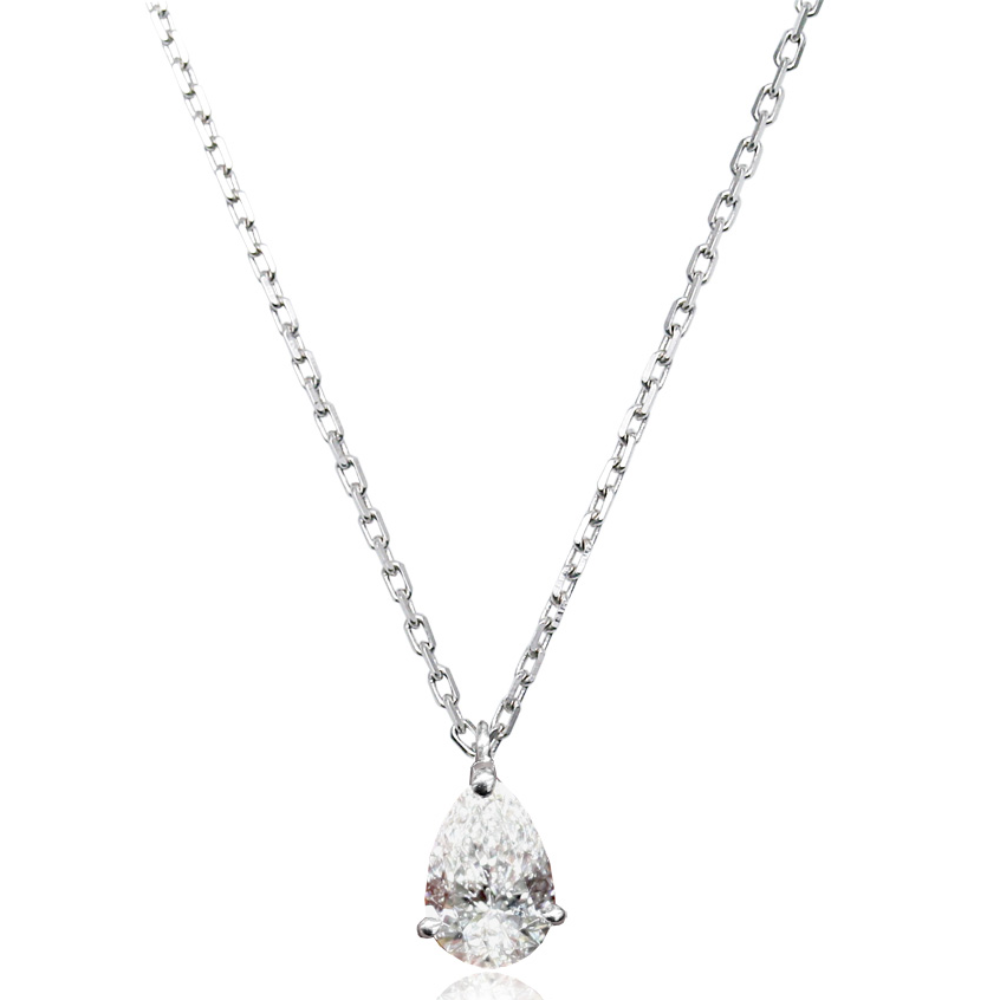 3부 GIA 물방울 다이아몬드 목걸이 18K세팅 천연다이아 1,300,000원