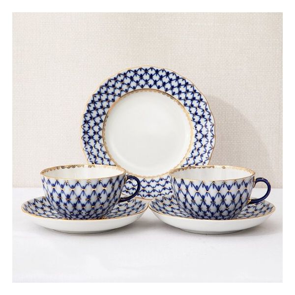 코발트넷 튤립 티잔 2인 디저트 세트 748,600원