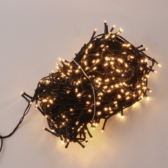 1000구 녹색선 LED 웜색전구 100M, 단일색상 92,140원