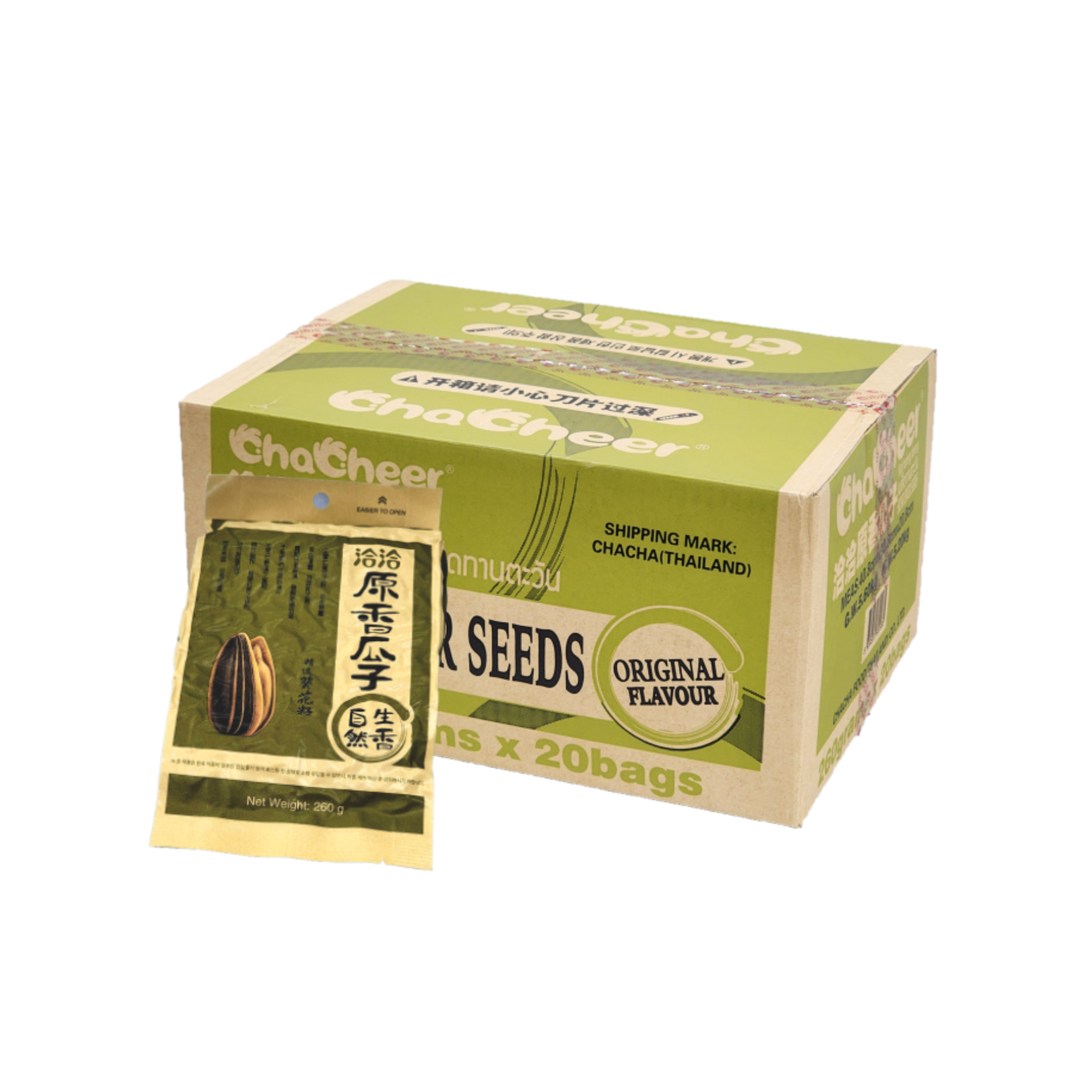 챠챠 오리지널 볶은 해바라기씨 소포장 건강간식, 260g, 3개 13,920원