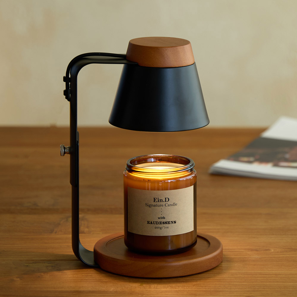 에인디 아르볼 우드 캔들워머 소이캔들 200g 세트, 오데썽, 블랙우드 35,000원