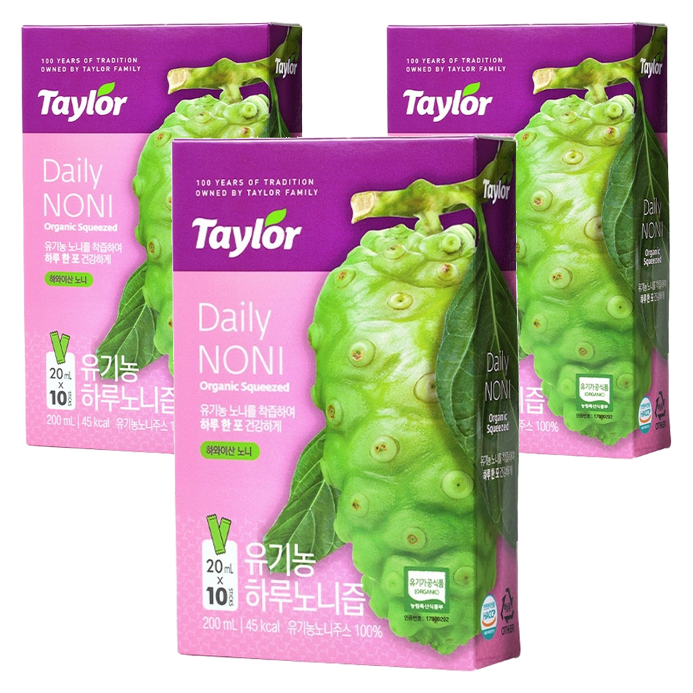 테일러 유기농 인증 하루노니즙, 30개, 20ml 24,300원