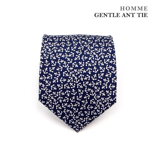 젠틀안트 네이비앵커패턴수동 명품 실크넥타이(넥타이폭8.5cm)CT-416 46,750원