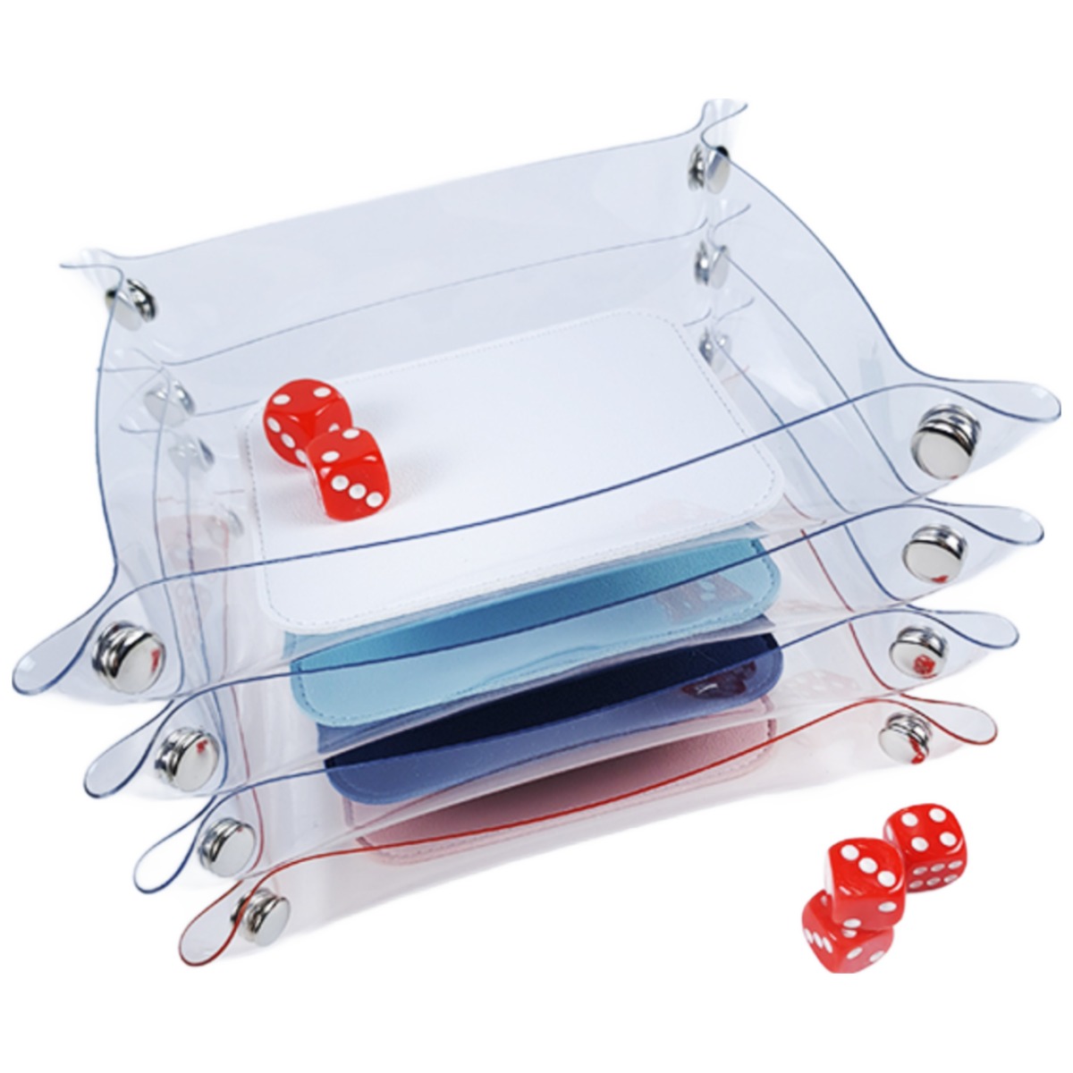 [보드엠] 투명 주사위 트레이 4종 세트 15,980원