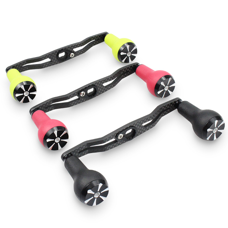 베이트릴 파워핸들 더블핸들 튜닝 카본핸들 PTE노브130mm, 레드카본 33,400원