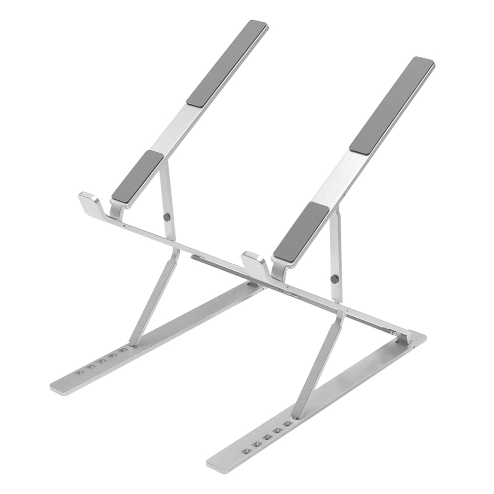 소이믹스 더블앵글 15단 접이식 휴대용 노트북 거치대 SOME3XD, 실버, 1개 20,400원