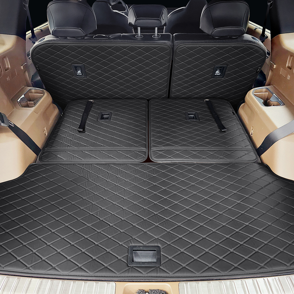 비비키 프리미엄 트렁크매트 트렁크매트 세트, 기아 EV9 7인승 2023년형 4월~, 블랙 78,000원