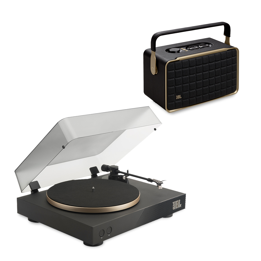 삼성공식파트너 JBL SPINNER BT + Authentics 블랙 / 스피커 + 턴테이블 홈시어터 패키지 849,010원