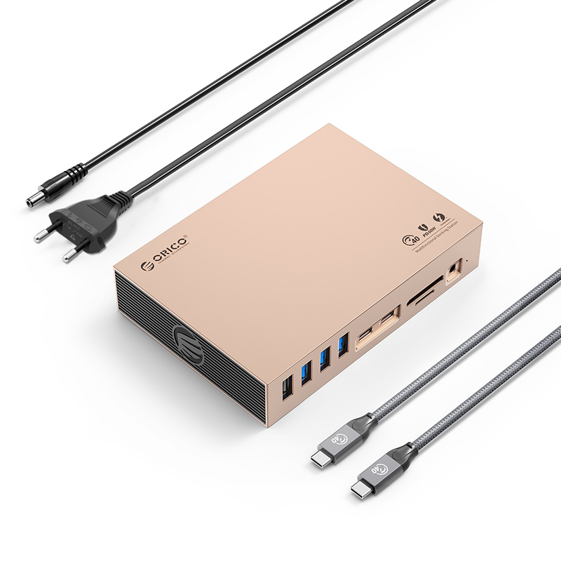 오리코 썬더볼트 3 독 15 in 1 도킹스테이션 HDMI USB SD카드 C타입 전원포트 TB3-15T 237,600원