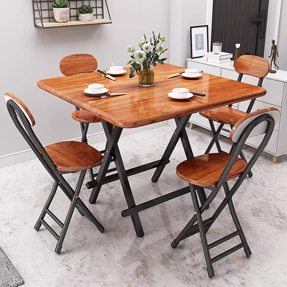 하루꿈 접이식 식탁 세트 의자포함 2인용 4인용 다용도 테이블 주방 거실 식당 탁자 88,800원