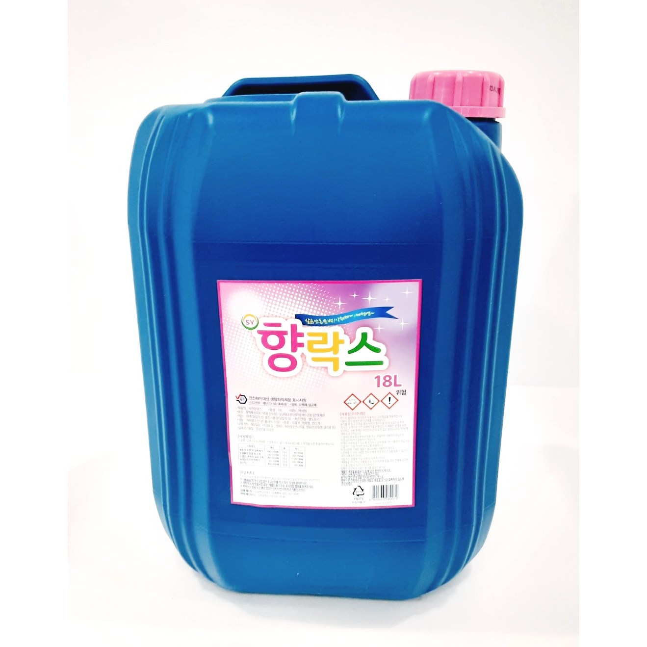 서연 향락스 업소용 가정용 18L 말통 가정집 식당 청소 살균 소독 대용량 락스 15,980원