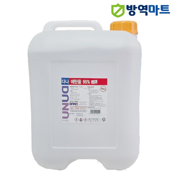 곡물발효알콜 95% 유치원 어린이집 친환경 소독제 학교 식당 공간소독제 18L, 1개, 18L, 현재가 123,180원