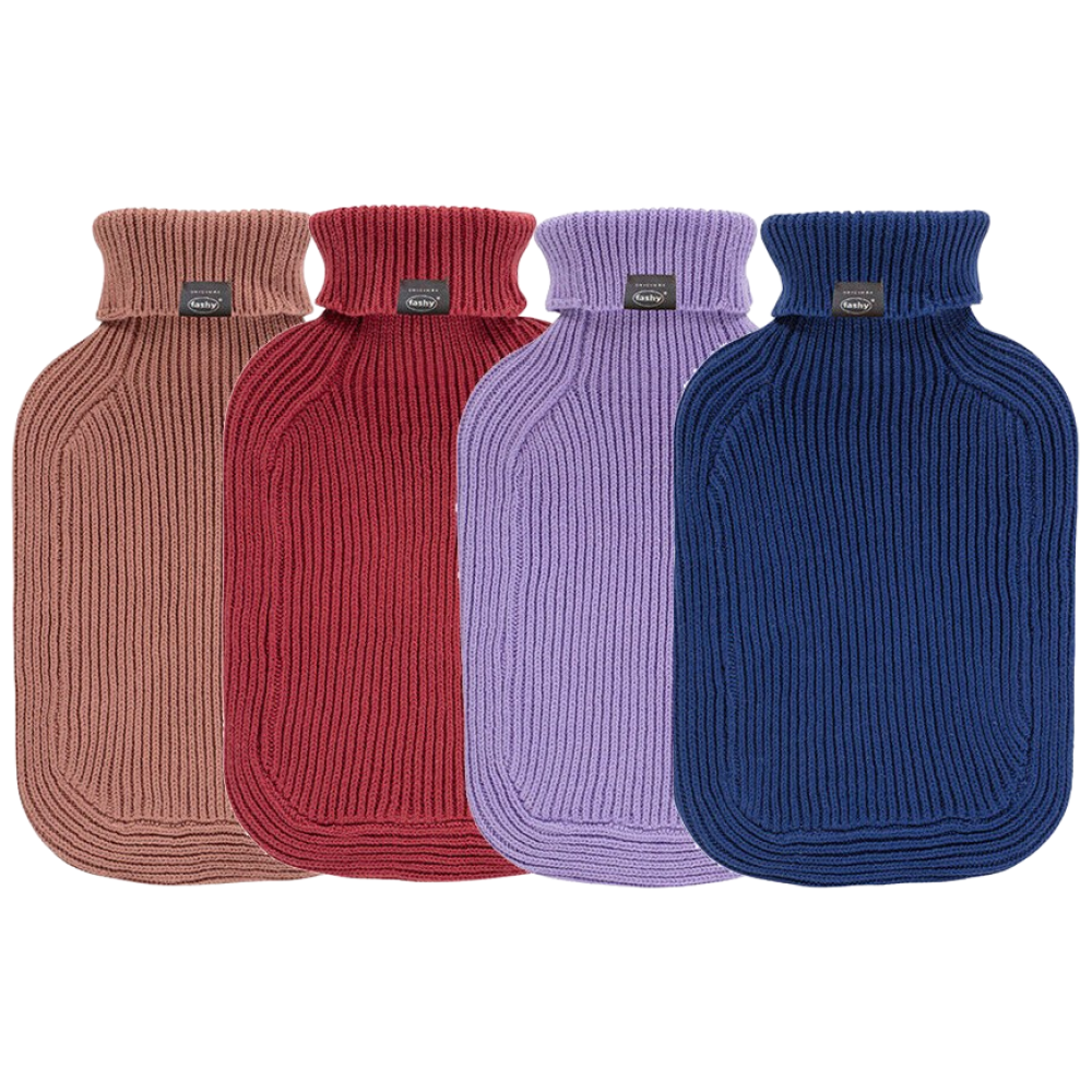 FASHY 파쉬 보온 물주머니포함 핫팩 찜질팩 터틀넥니트커버 2.0L, 1개 33,250원