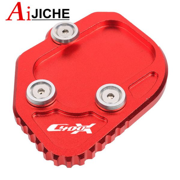 발판 사이드 스탠드 클립 확장 패드 호환 오토바이 킥스탠드 풋 지지 플레이트 BMW C400GT C400X K51 C400 X GT C 400X 400GT 2019-2022 202 26,500원