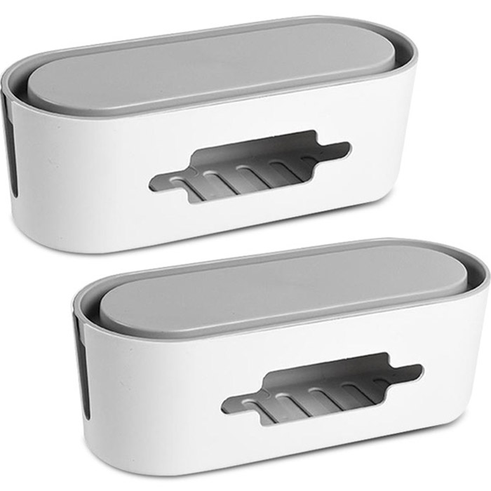 마켓플랜 심플 라운드 멀티탭 정리함 11,500원