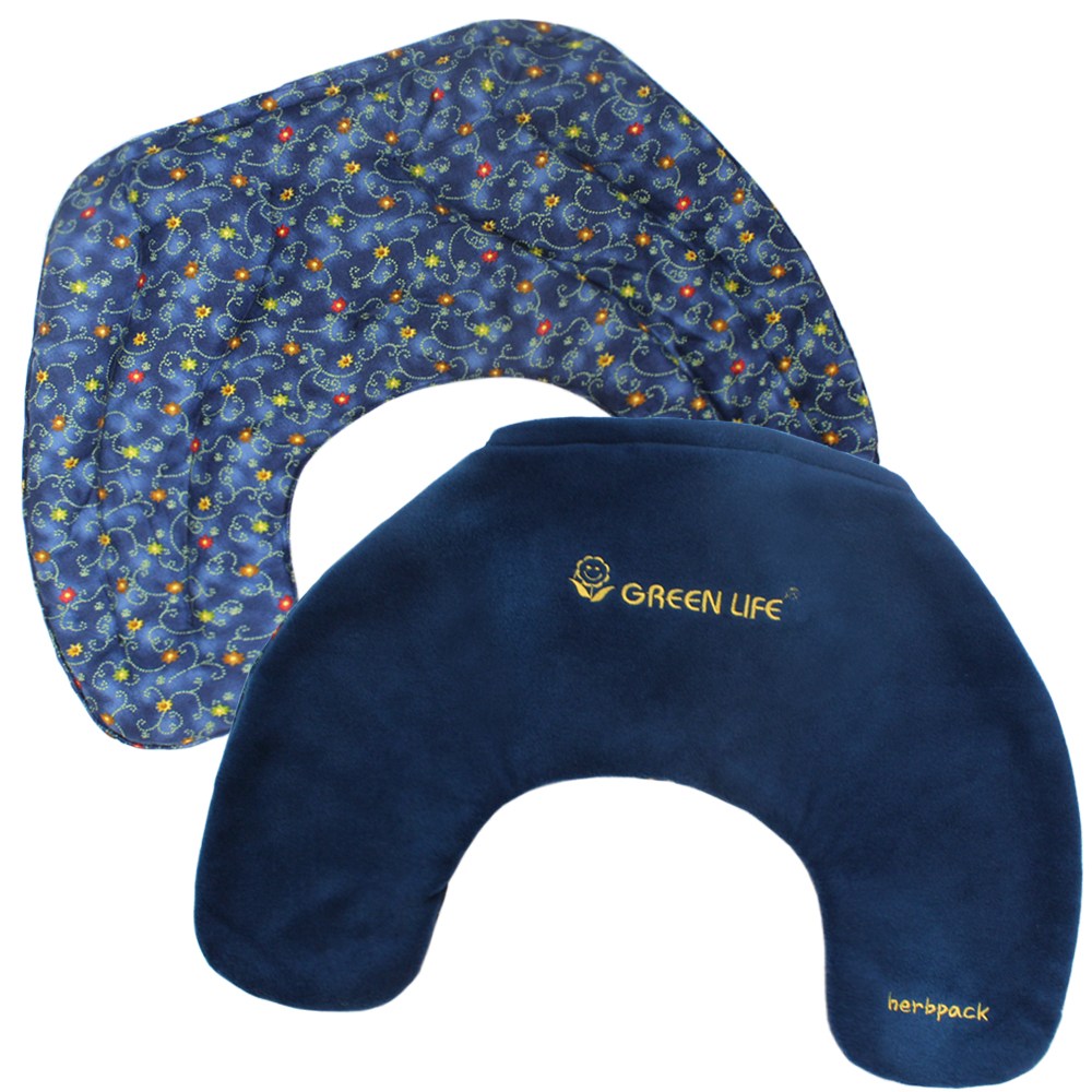 그린라이프 허브찜질팩 편백 어깨C형 + 커버 - 연블루 25,800원