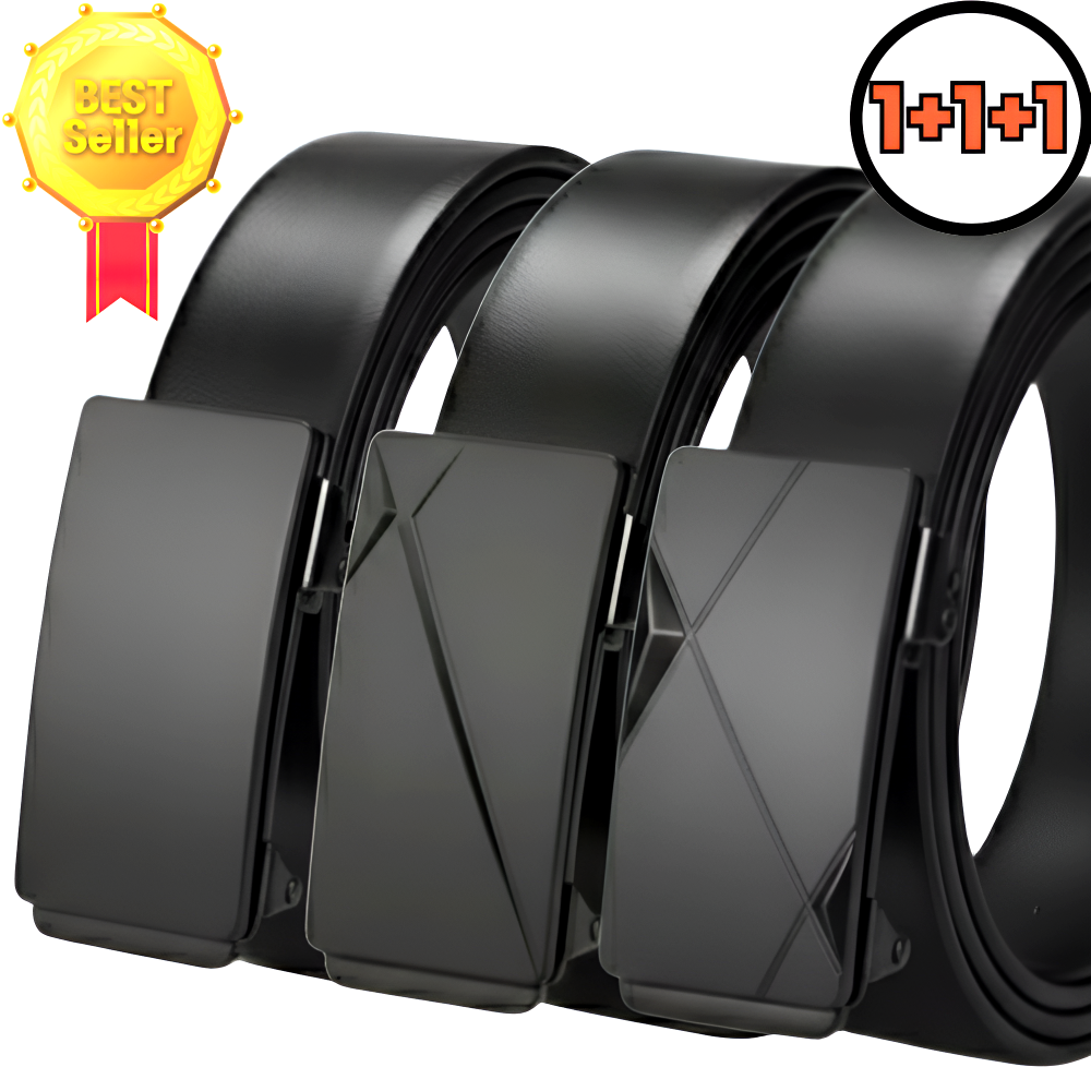 도큐어 남성 자동벨트 1+1+1 블랙 3종세트 8,000원