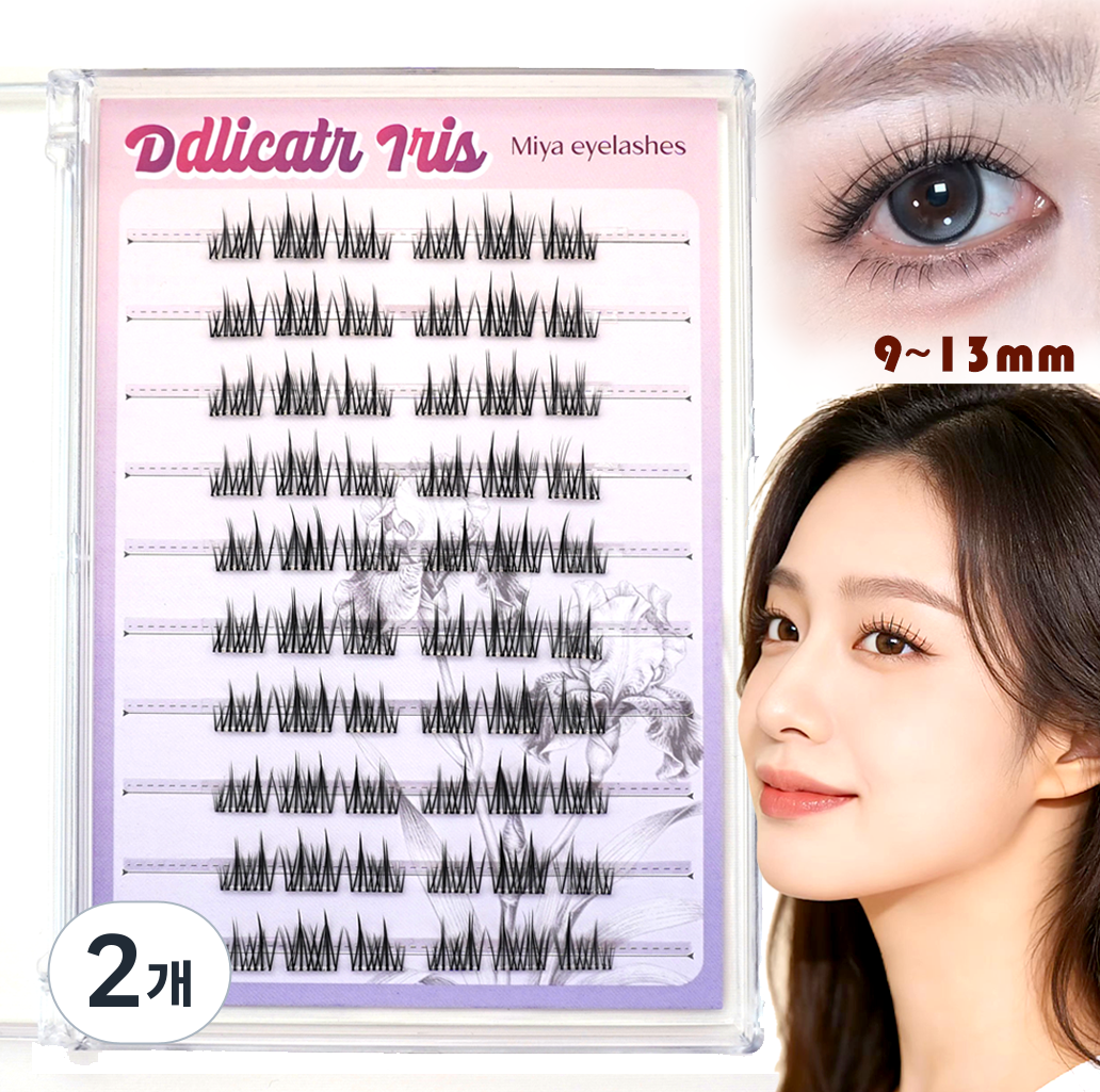 MIYA 신제품 무접착제 무솔 가벼운 자연스러운 편안한 속눈썹 21,980원