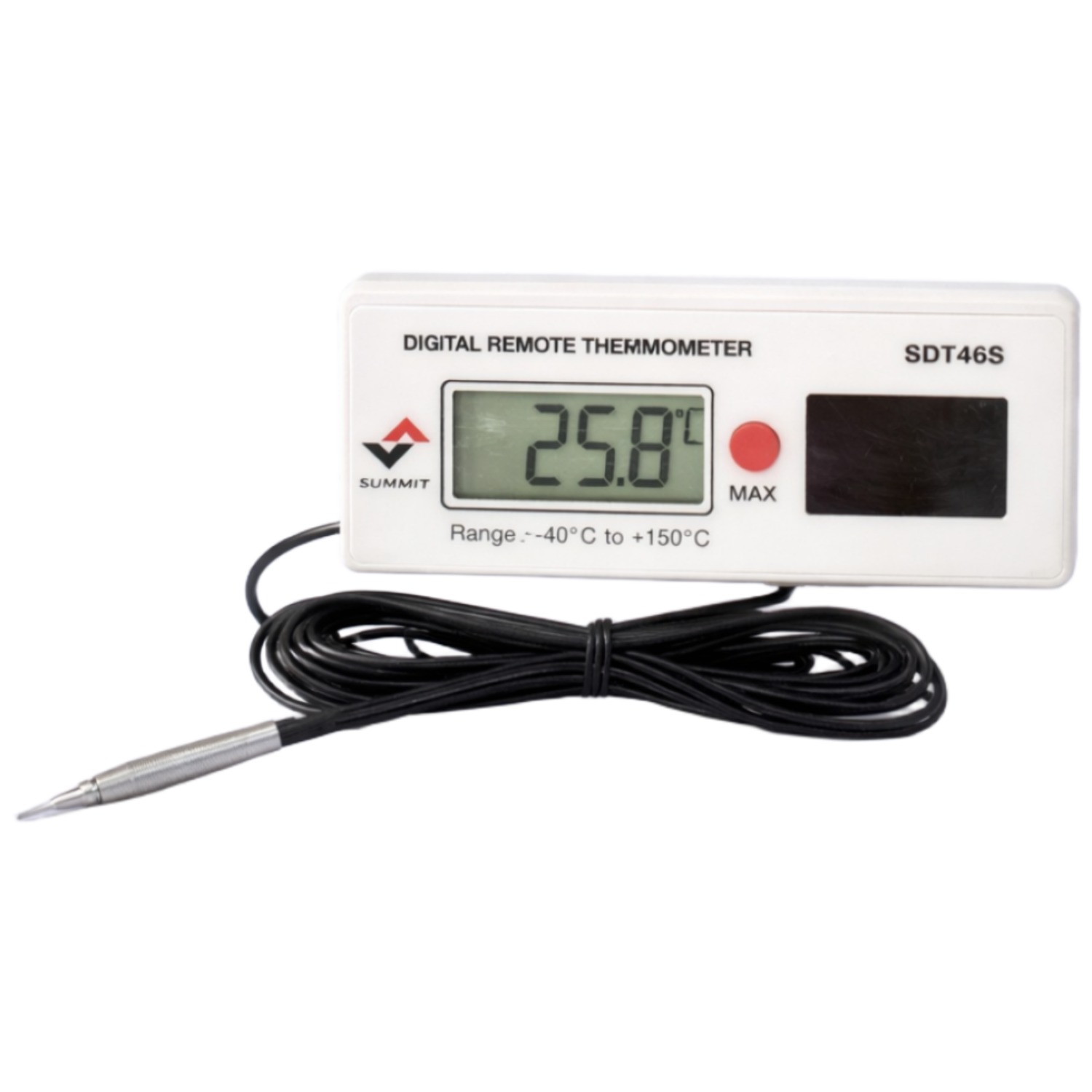 SUMMIT 서미트 SDT46S 방수 냉장고용온도계 교정성적서 포함 해썹온도계, 100개 120,000원