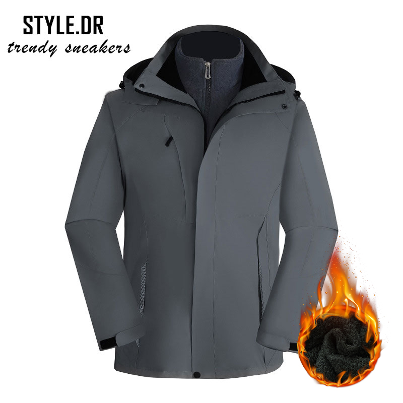 STYLE.DR 겨울 바람막이 방수자켓  착용감 좋은 트레킹복 등산복 작업복 아웃도어 기모 데일리룩 52,320원